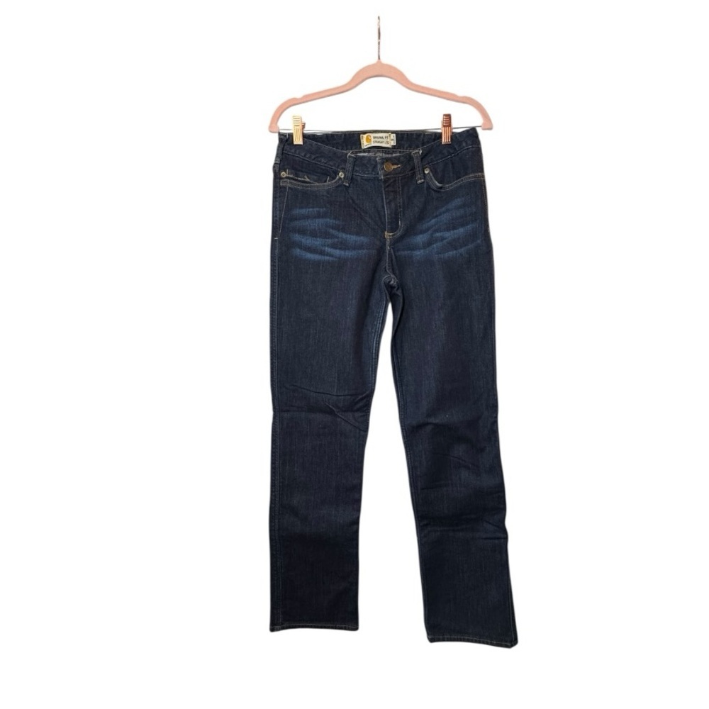 CARHARTT Dark Blue Insulated Original Fit Straight Jeans 8